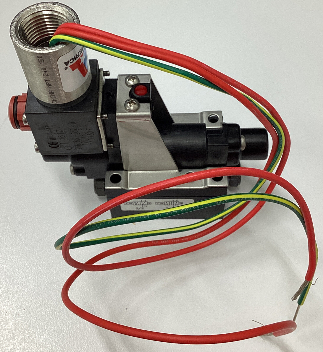 Asco 24401779 Thermoplastic Nema IV solenoid Valve 110/120 Vac
