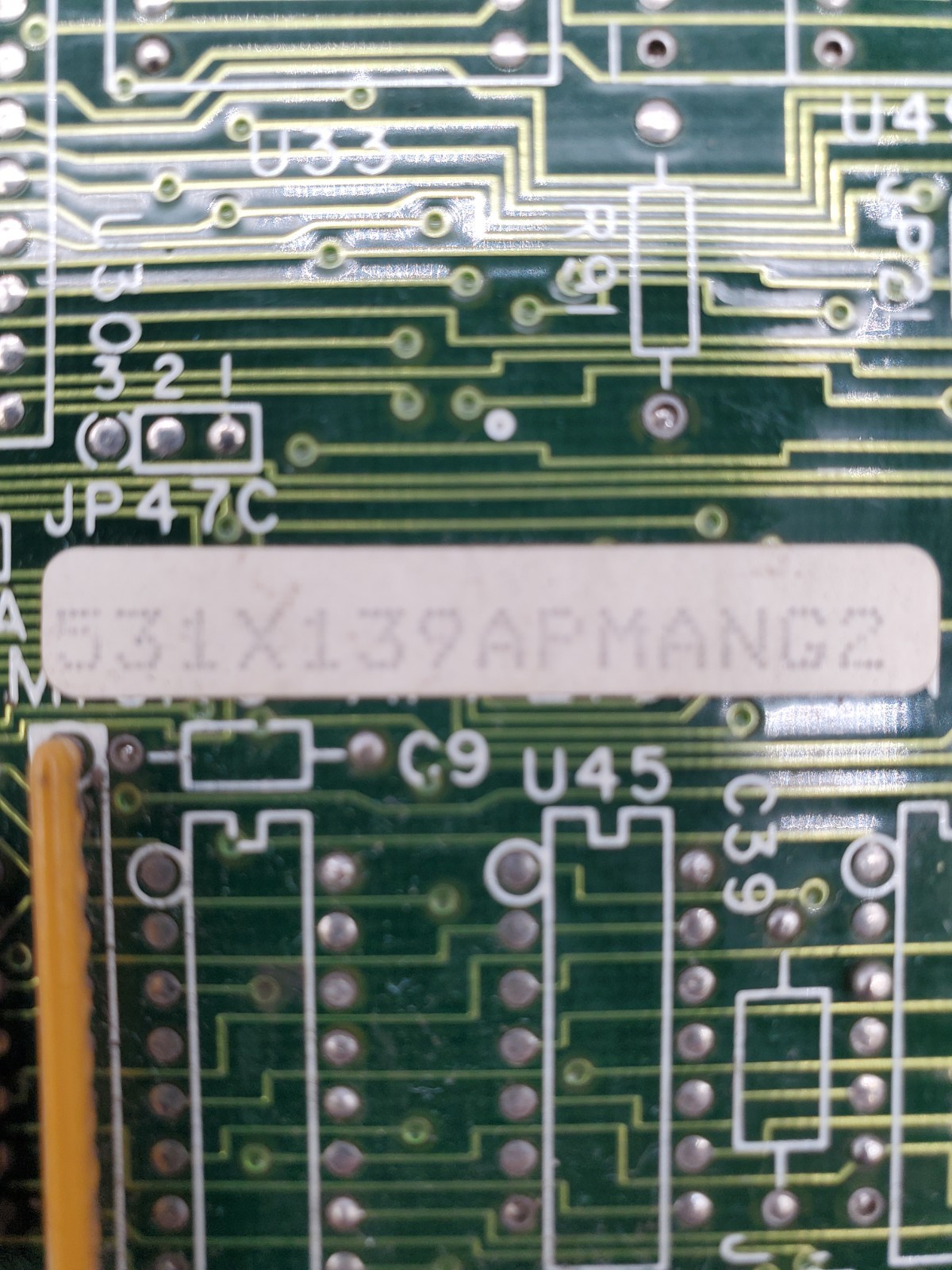 GE 531X139APMANG2 Application card