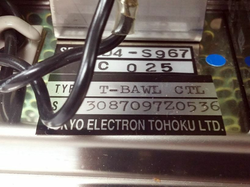 TEL Tokyo Electron DS1187-027889-14 T-BAWL Control Unit and Power Supply Pack