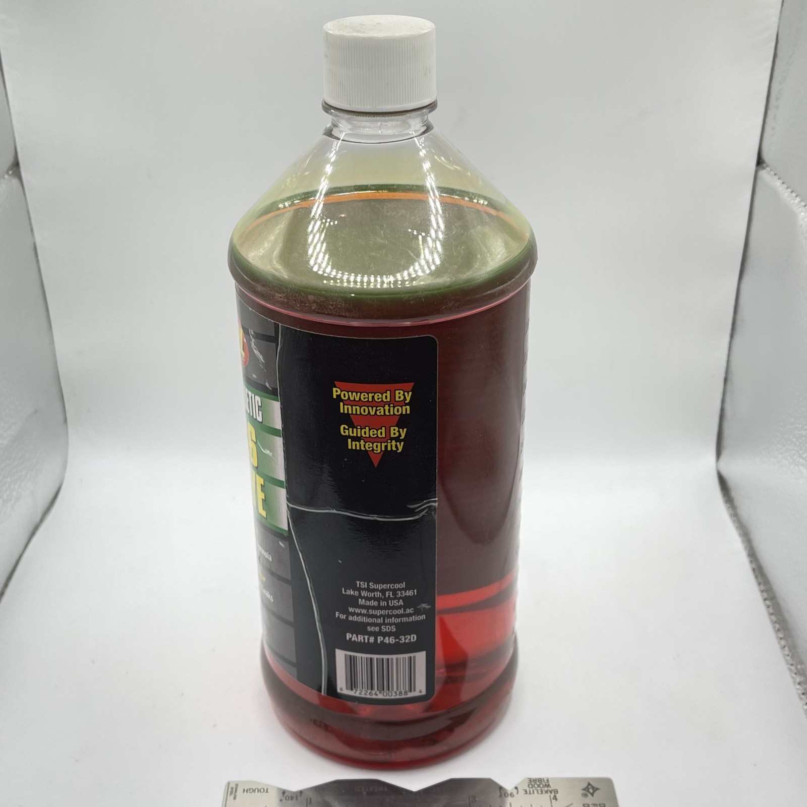 Supercool P46-32D A/C Compressor Pag Lubricant, W/Uv Dye Plastic Bottle