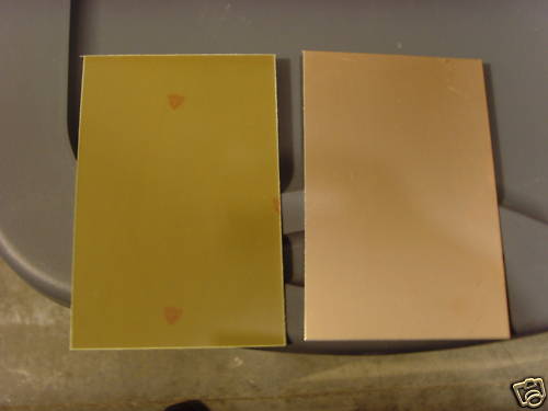 12 pcs Single sided Copper Clad Circuit Board Laminate FR-4, .060, 3 X 4, 1 oz.