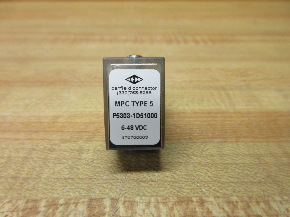 Canfield Connector P5303-1D51000 Connector P53031D51000 (Pack of 3)
