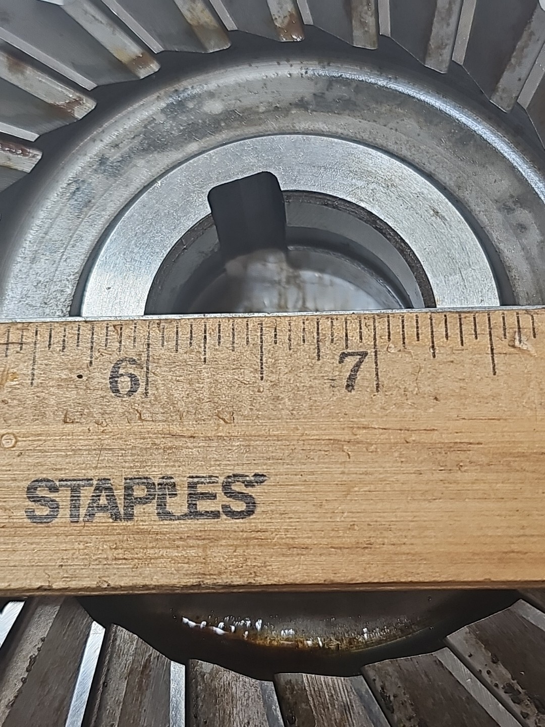 UNION 5″ X 1″ X 1 1/4″ SIDE MILLING CUTTER STRAIGHT TOOTH HSS