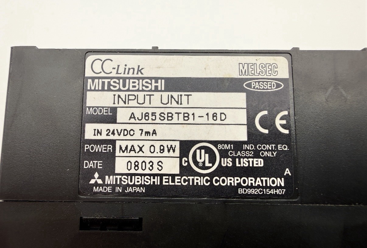 MITSUBISHI AJ65SBTB1-16D CC-LINK INPUT UNIT #00