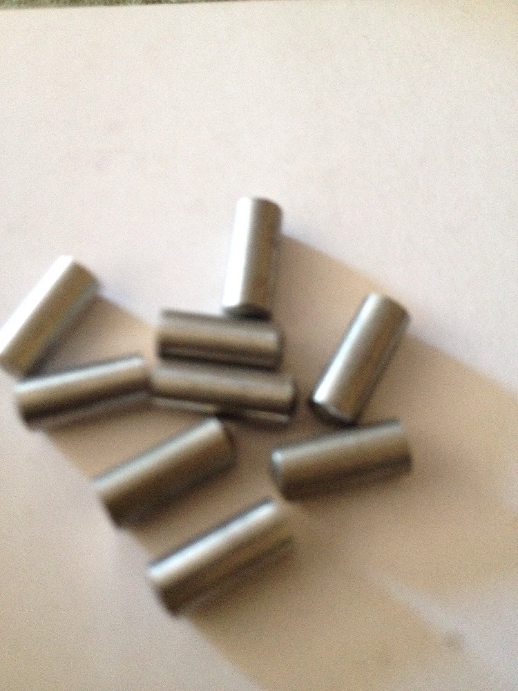 18-8 Stainless Steel Metric Dowel Pins M5 Dia x 12mm Length, 250 Pieces