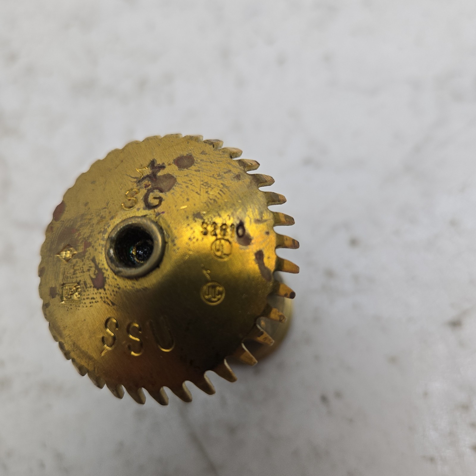 5 Pack Star SG Sprinkler Head SSU Globe Standard Spray Upright 360 S2810 Used