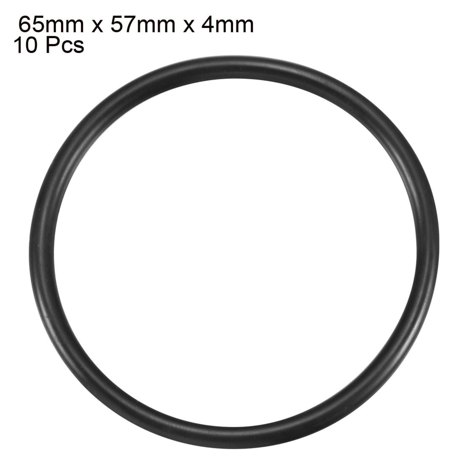 10Pc 65mmx4mm Mechanical Nitrile Rubber O Ring Oil Seal Gaskets