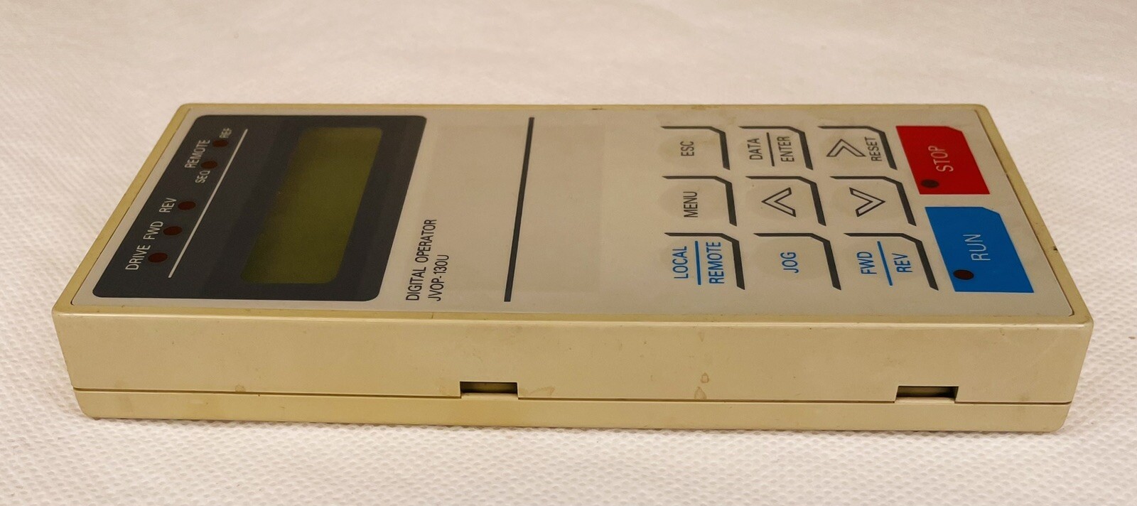 YASKAWA JVOP-130U JVOP 130U DIGITAL OPERATOR KEYPAD HMI Remote Display Tested
