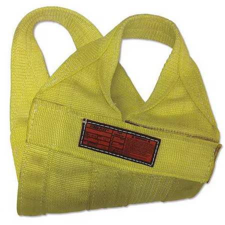 Stren-Flex Wb1-906-03 Synthetic Web Sling, Type 8, 3 Ft L, 6 In W, Nylon, Yellow