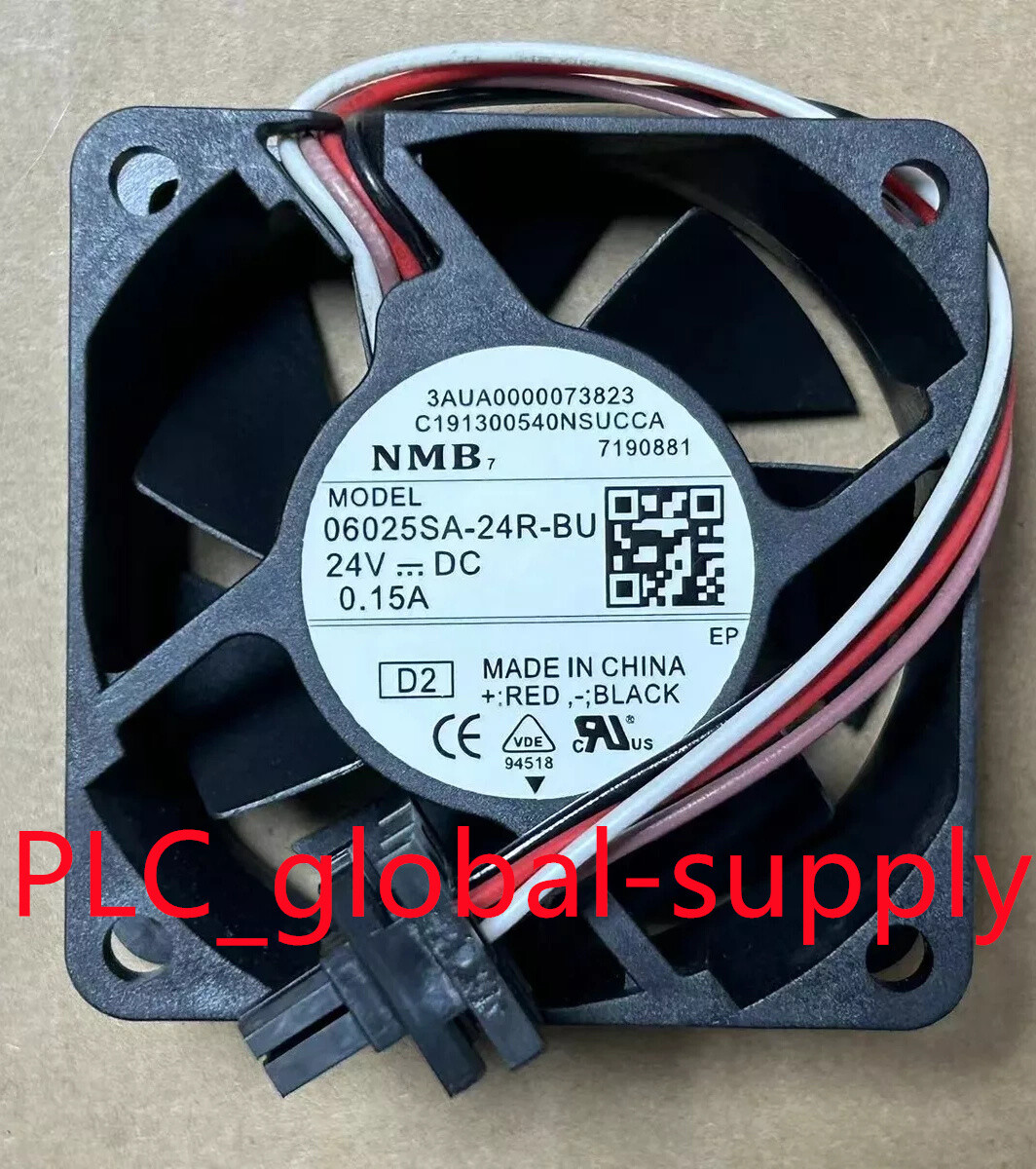 1PCS NEW NMB 06025SA-24R-BU inverter cooling fan 24VDC 0.15A 4wire Fast delivery