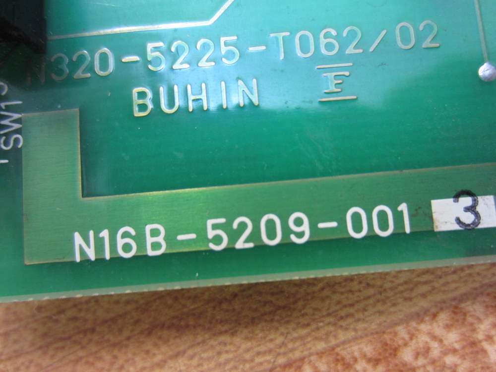 Buhin N16B-5209-001 Board N320-5225-T062/02 Rev.3