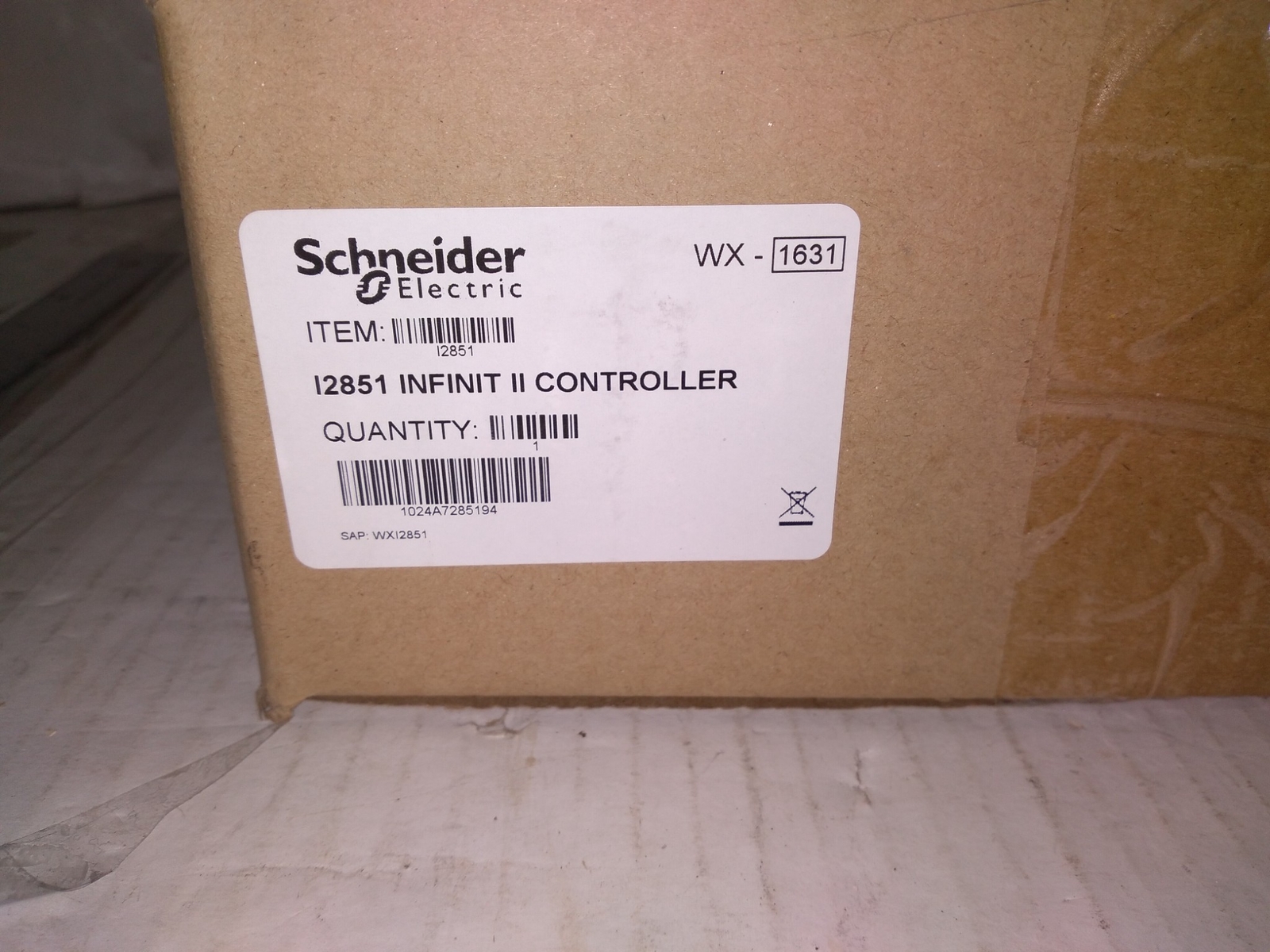 Schneider Electric Control i2851 Andover Continuum i2850 Series