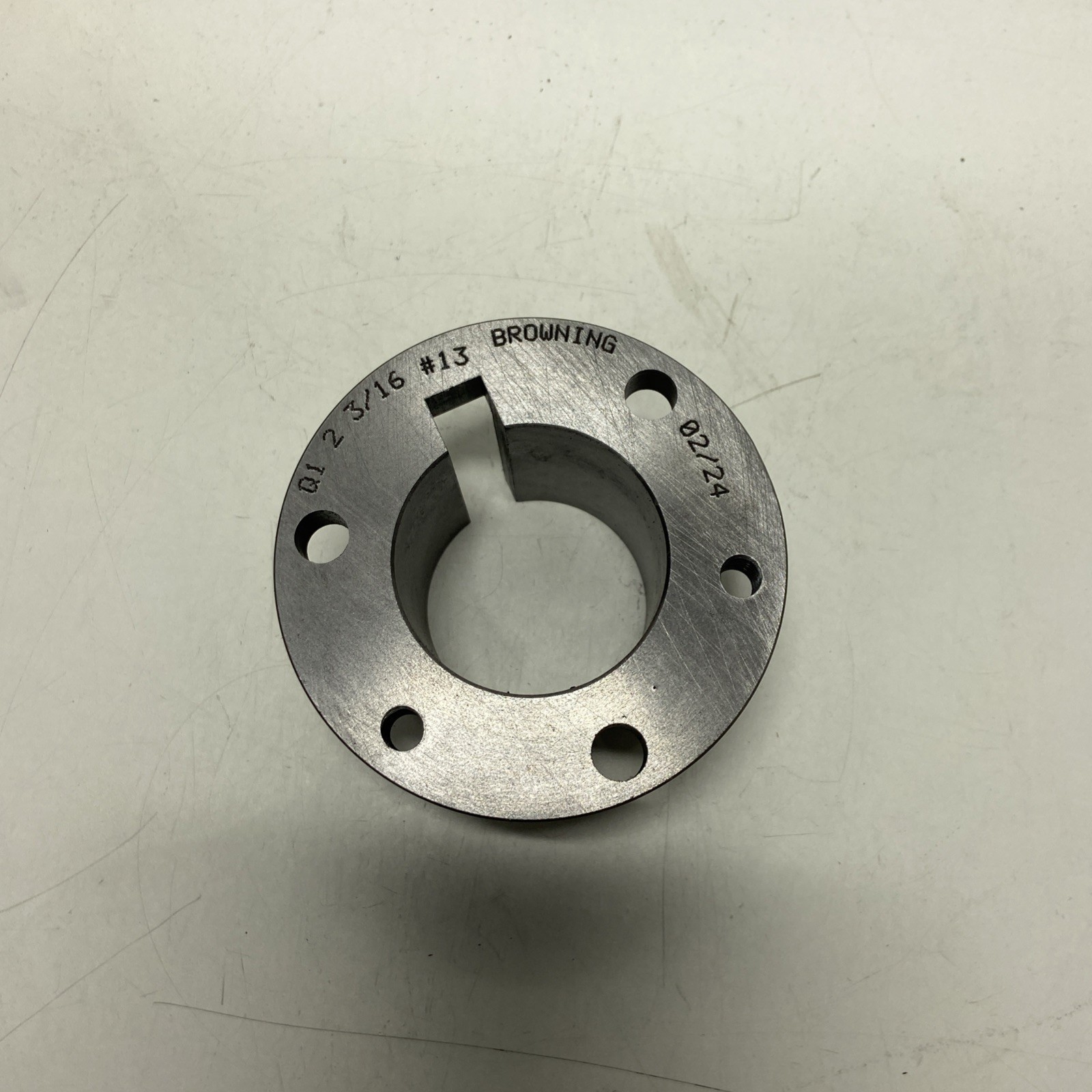 BROWNING Q1 2 3/16 SPLIT TAPER BUSHING 2-3/16″ BORE, Q1-2-3/16