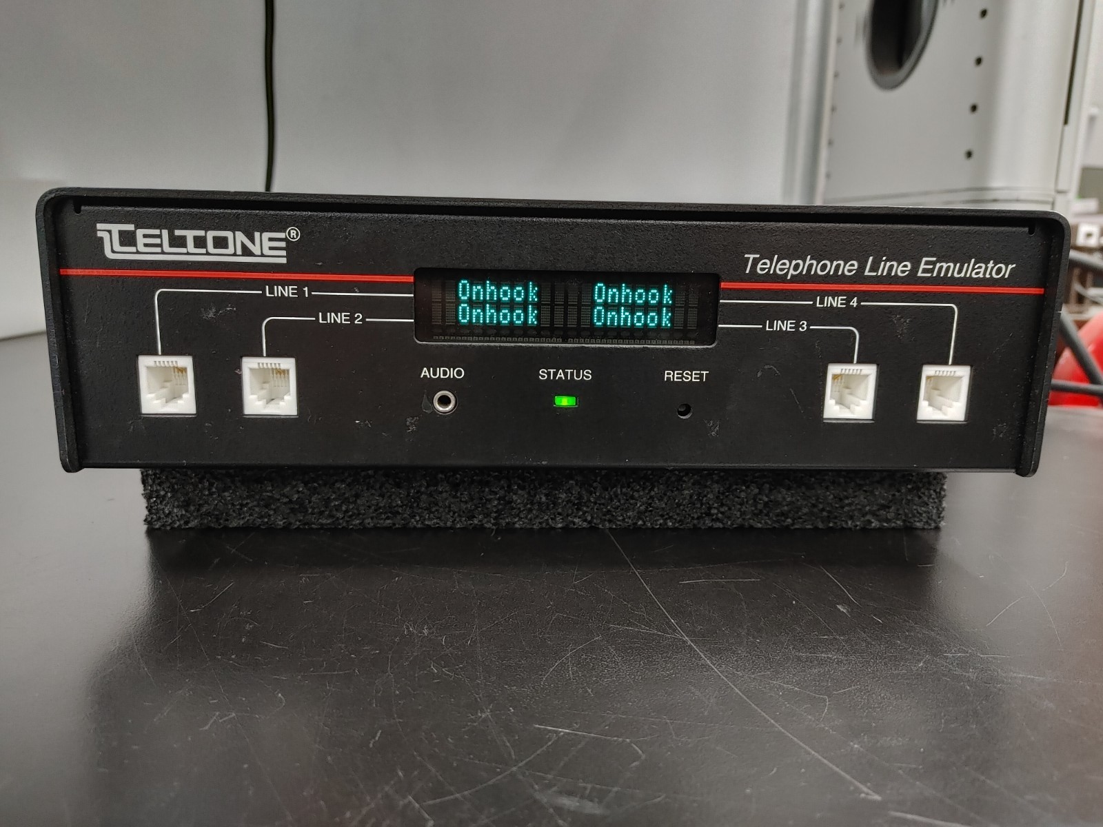 TELTONE TLE-A-01 PN 250-00208-02 4 Port Analog Telephone Line Emulator