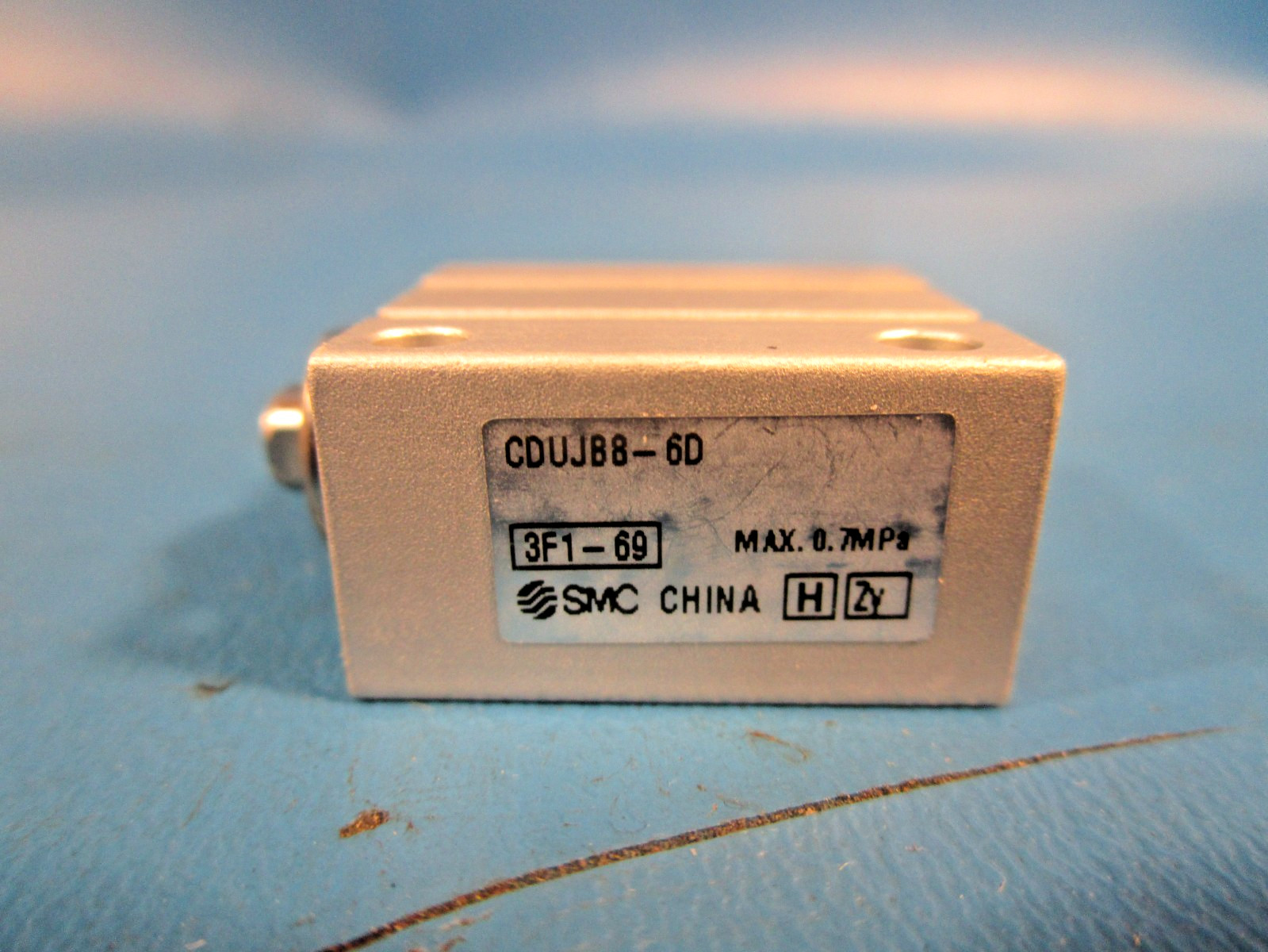 SMC CDUJB8-6D, Mini Free Mount Cylinder, 8mm Bore, 6mm Stroke, Auto Switch