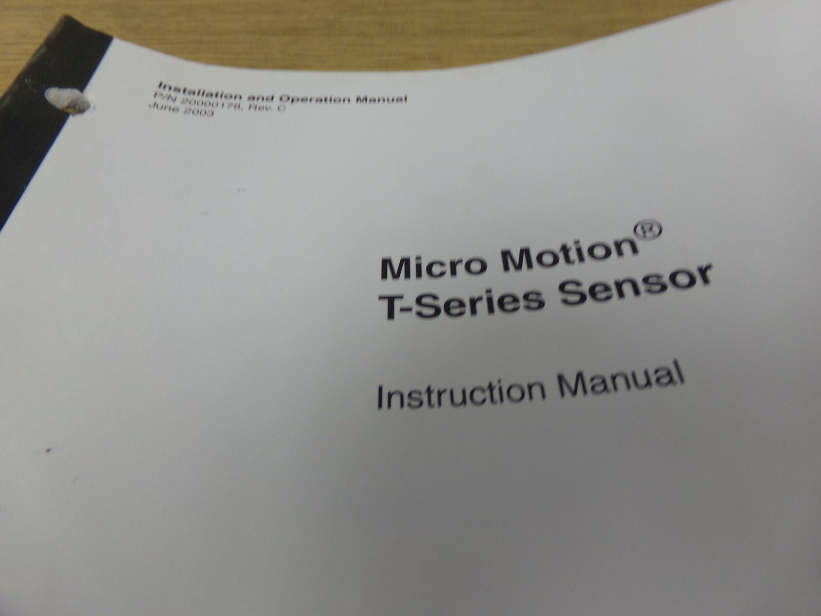 NEW Emerson Micro motion 3600540 UL-D-IS Installation Instructions