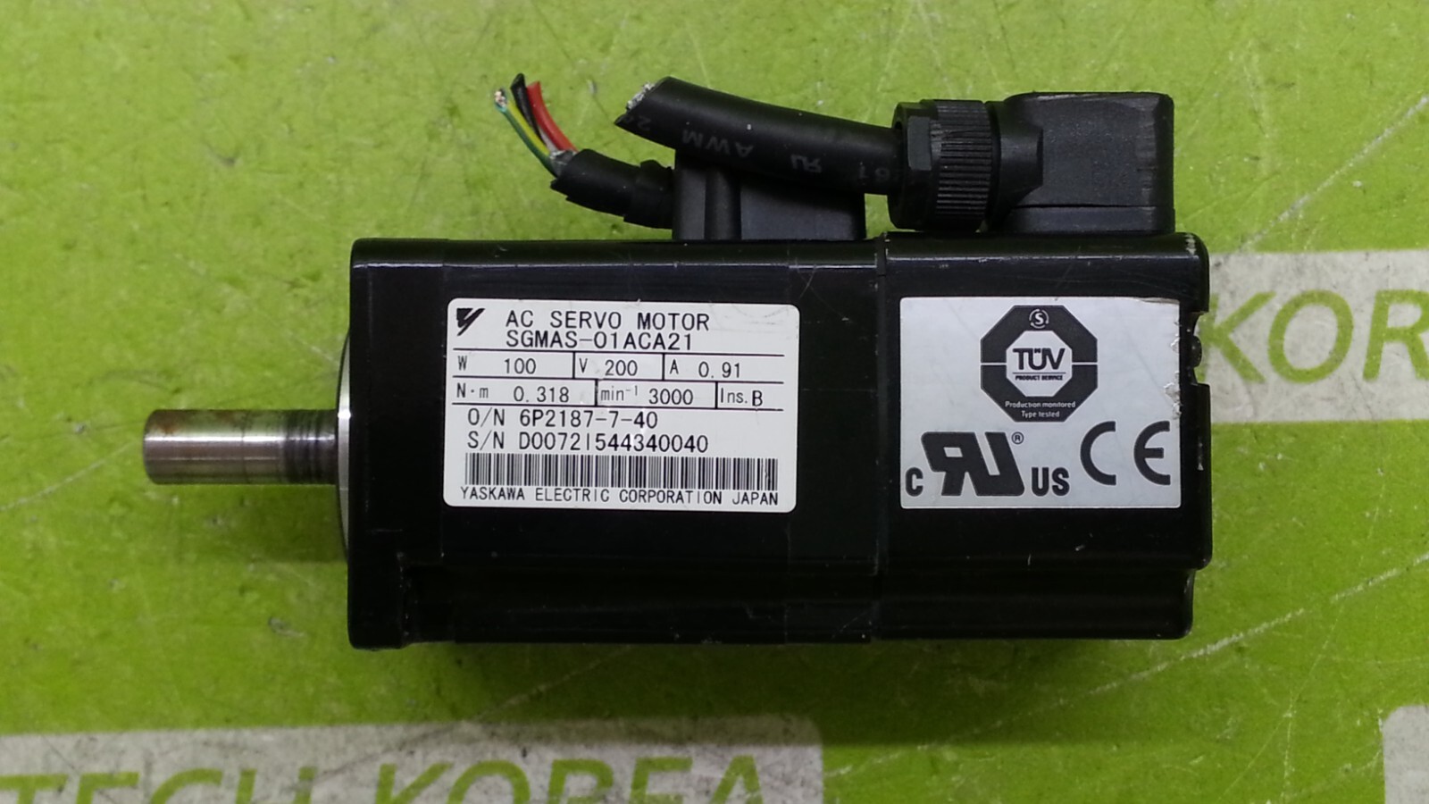 11688) [USED] YASKAWA SGMAS-01ACA21