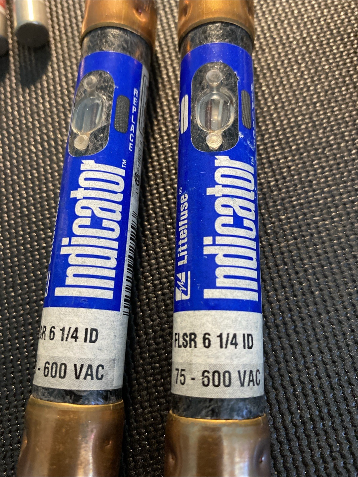 4 Littelfuse FLSR-6-1/4 Fuses # W-02