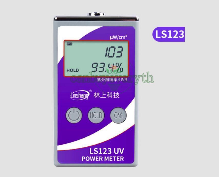New UV Power Meter LS123 UV Radiation Meter Illumination Radiometer Handheld
