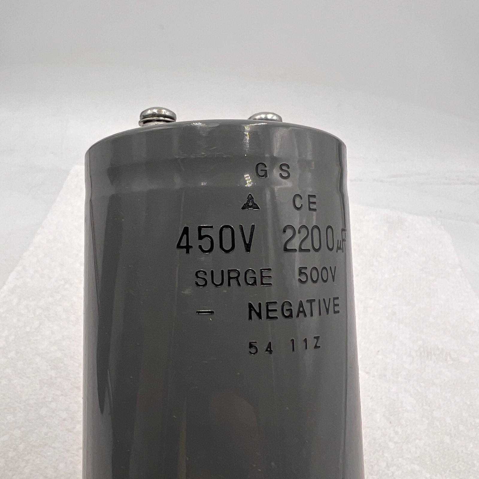 Lot of 3 NEW Matsushita GS CE Capacitor 450V 2200uF Surge 500V 2200uF 6″x 3″