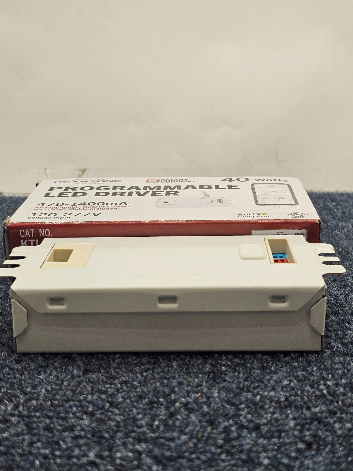 Keystone KTLD-40-UV-SC1400-56-VDIM-W1/USB, US Class 2 LED driver
