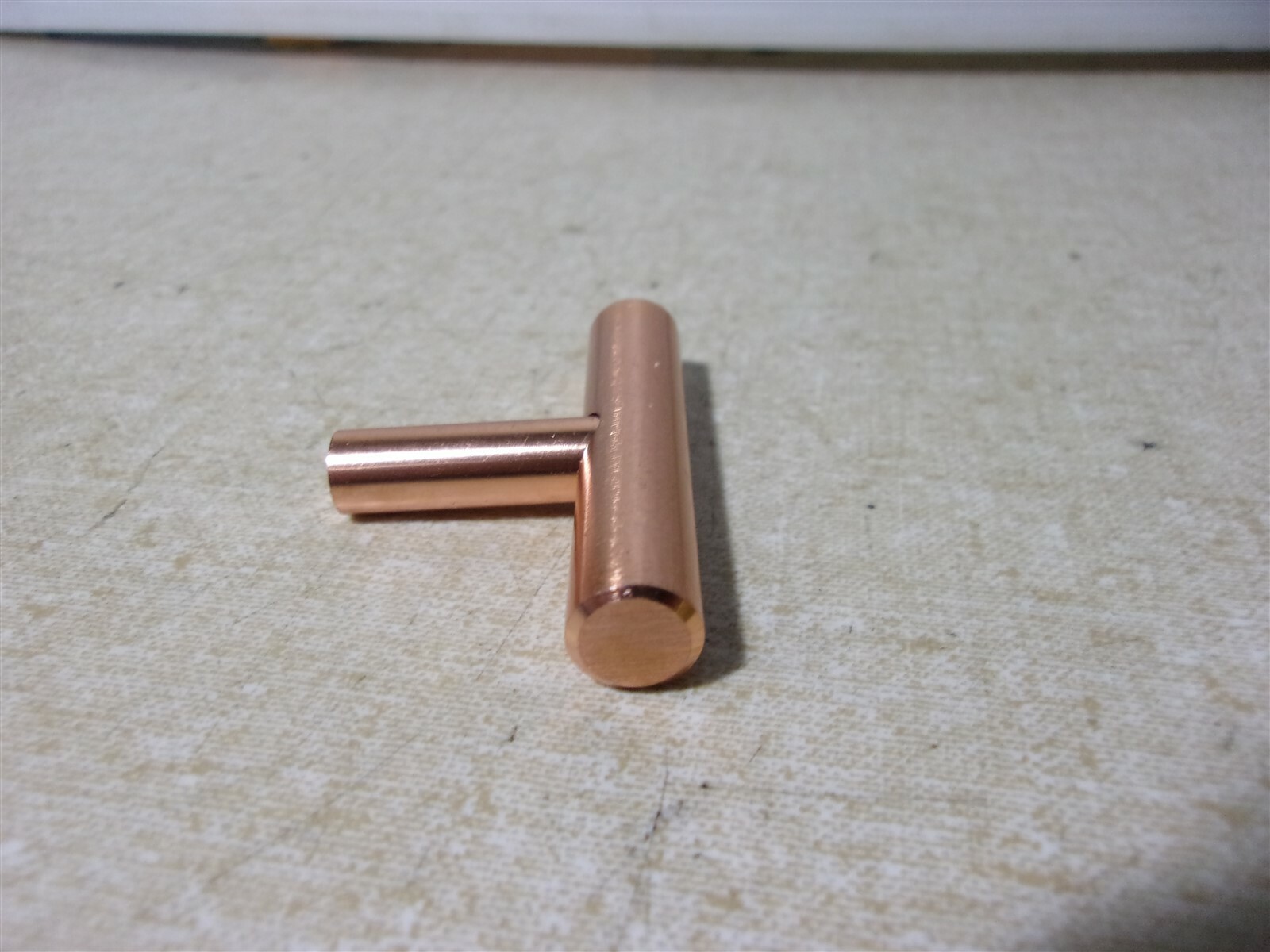 NEW Copper Drawer Pull Handle PS201SSF *FREE SHIPPING*