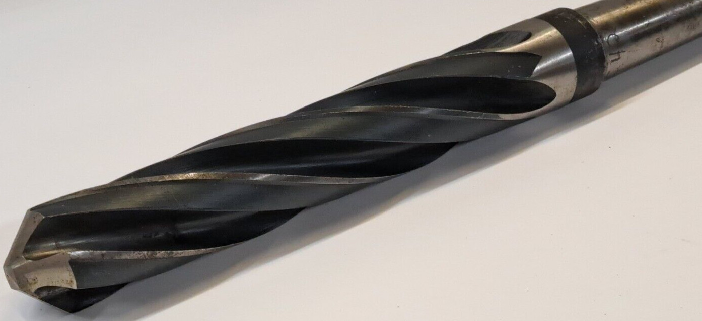 1-9/16″ HS DRILL BIT MORSE TAPER SHANK 4 FLUTE 9″ FLUTE 5″ SHANK 16-1/4″ OAL