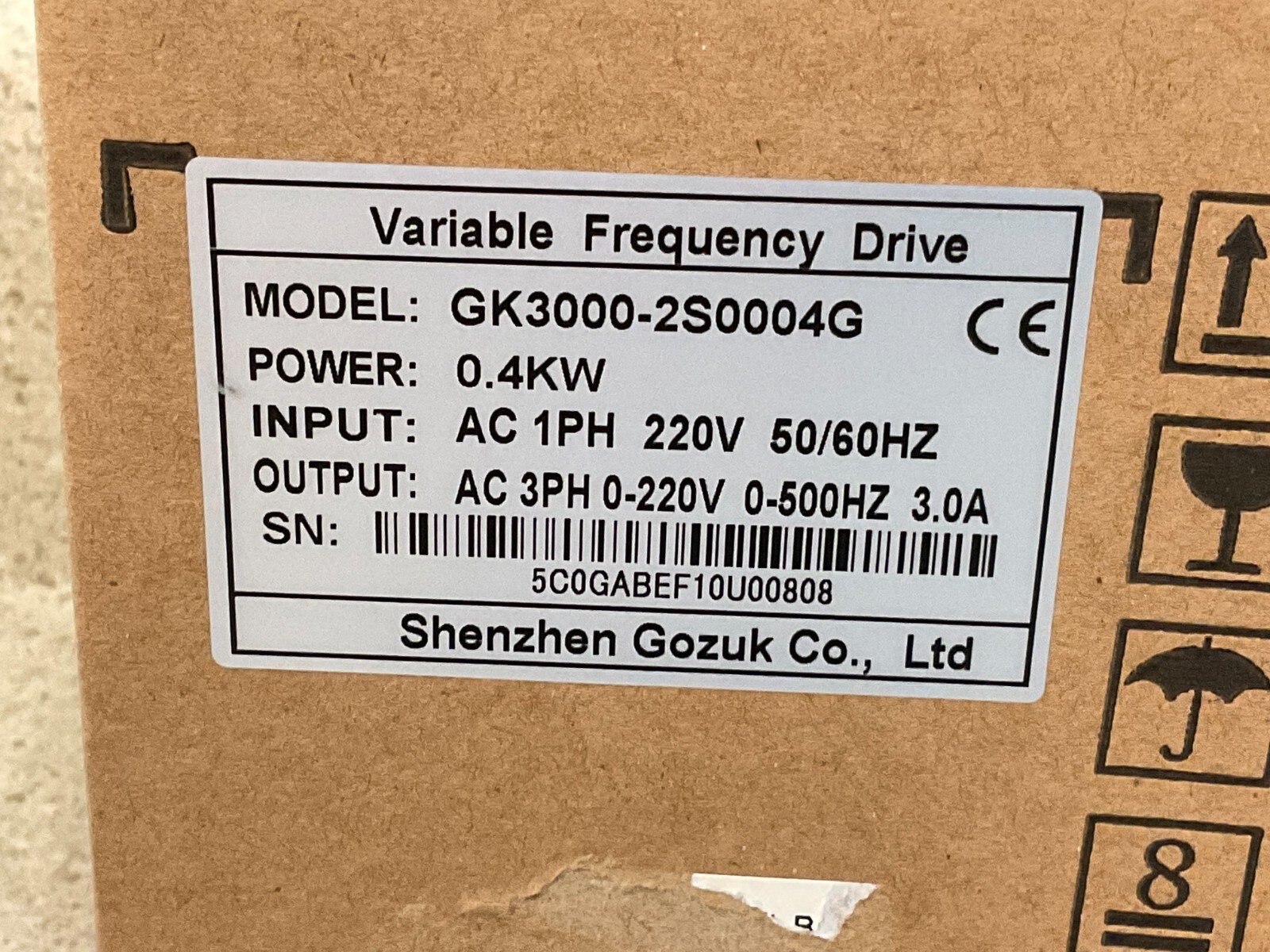 Shenzhen Plot Electronic GK3000-2S0004G NEW