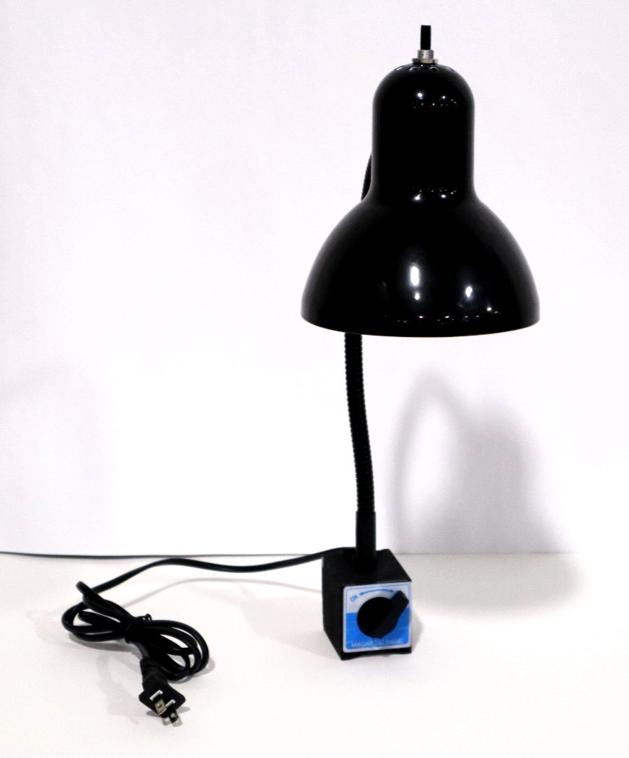 MAGNETIC LAMP STAND, 2-3/8″ x 2″ x 2″ BASE with ON/OFF SWITCH *SHELF*