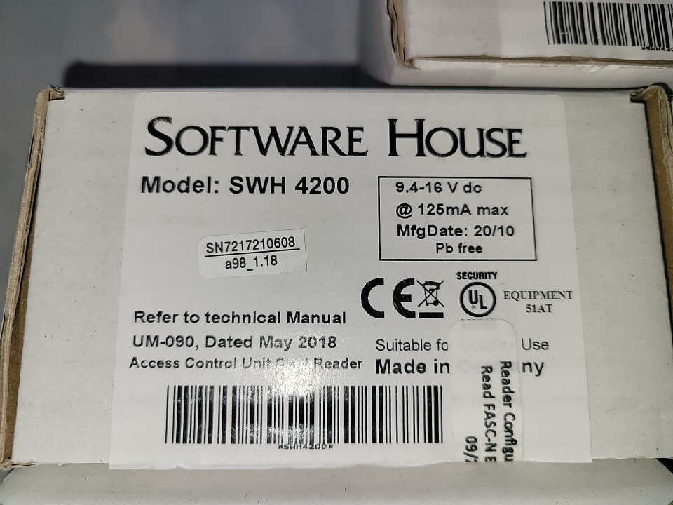 5x SWH-4200 Multi-Technology Wiegand Output Reader 125Khz & 13.56Mhz