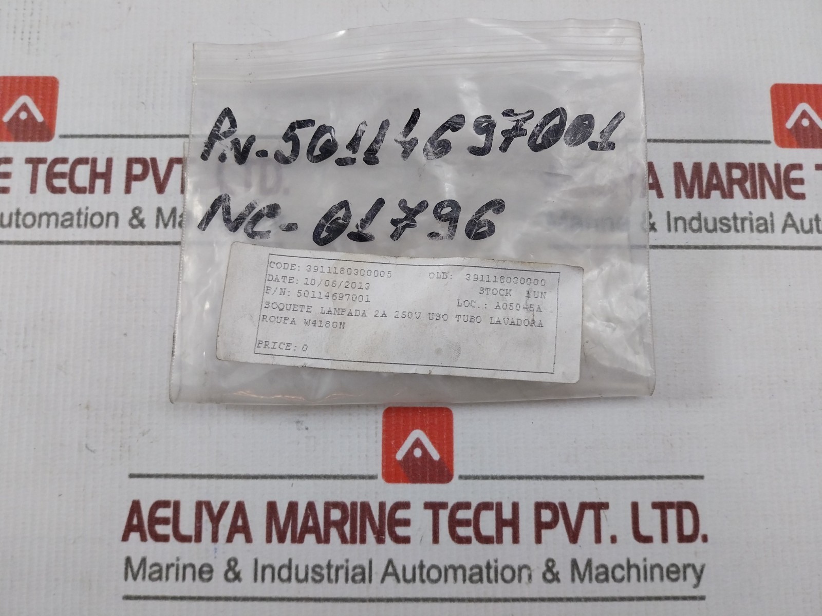 ELTEK MOD. 1061 Washing Machine Lamp Socket