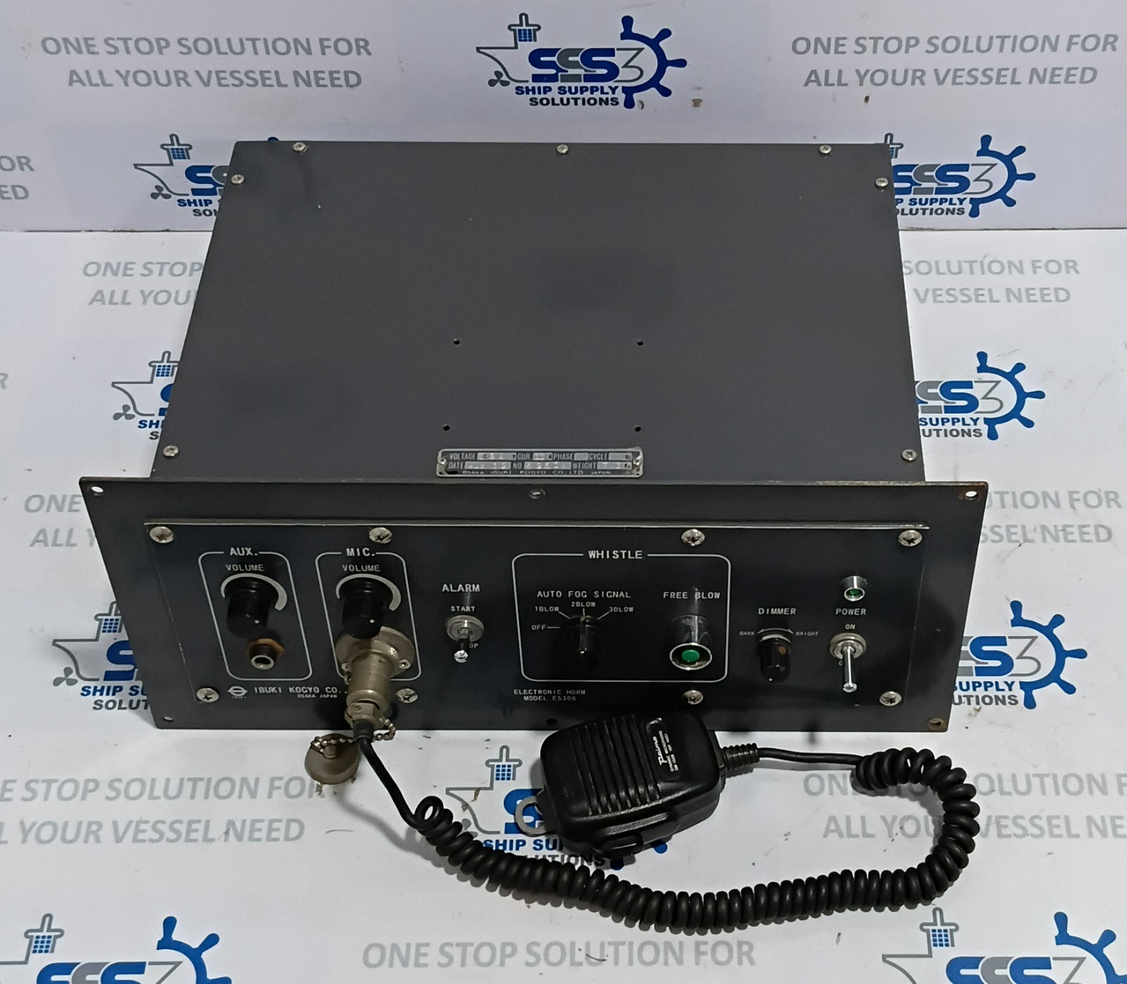 Ibuki Kogyo ES300 Electric Horn Control Panel 24VDC CUR. 13A
