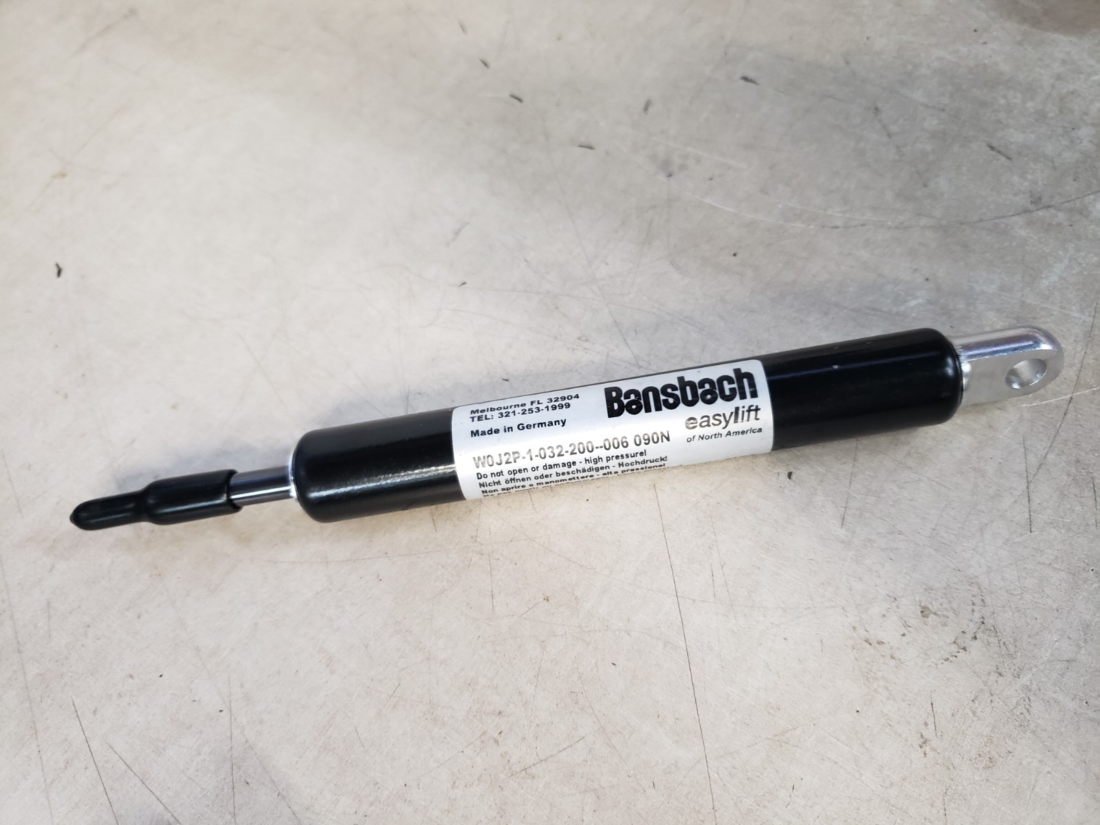 BANSBACH W0J2P-1-032-200-006 090N EASYLIFT GAS SPRING