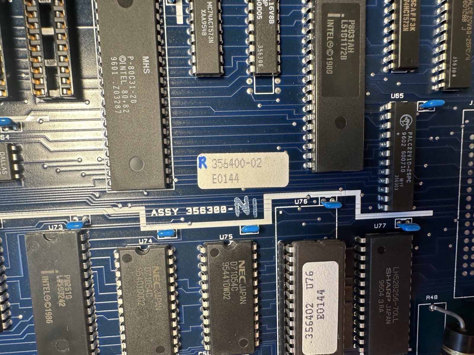 MARCONI 356400-02 BOARD 356300-NI SP375400-156