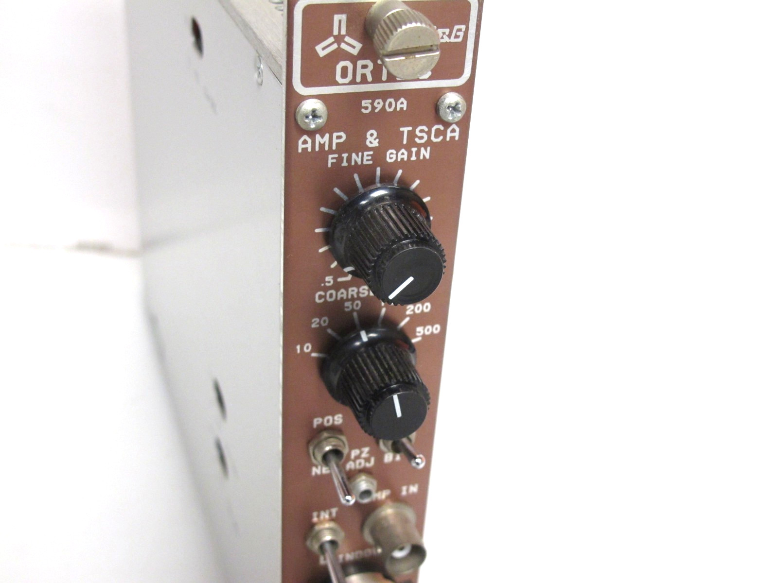 EG&G ORTEC 590A Amplifier & TSCA plug-in module, Excellent working cond. NIM bin