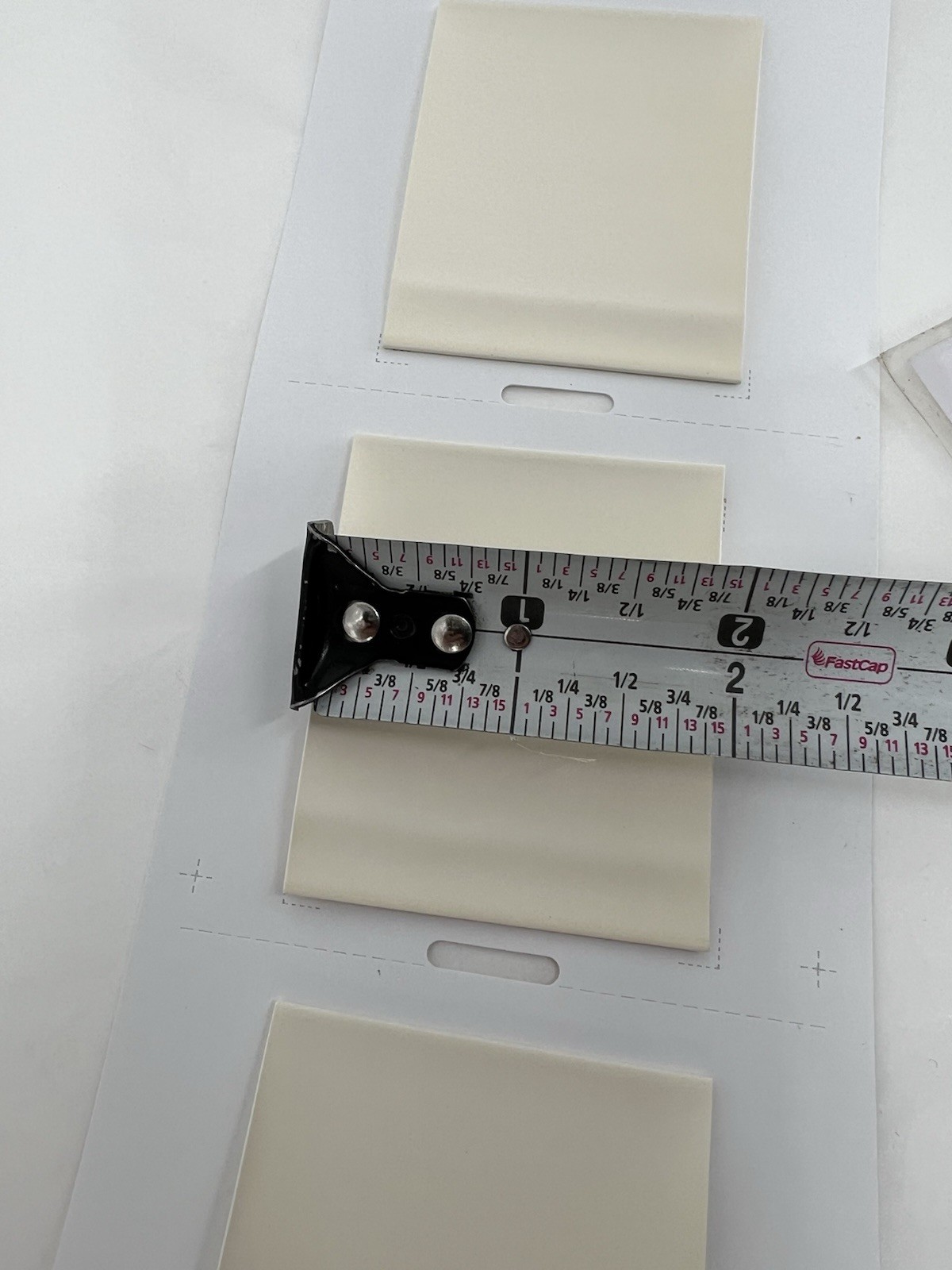 Panduit H200X240H1T Heat Shrink Labels, 1.5 in By 2 in, 1-sided, 92 Labels
