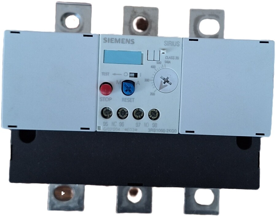 Siemens 3RB1066-2KG0 Overload Relay 200-540A Class 20 for S10/S12