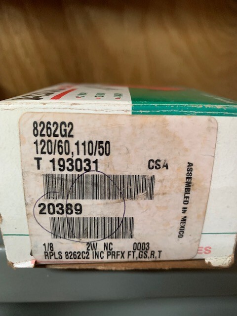 8262G2-120V ASCO