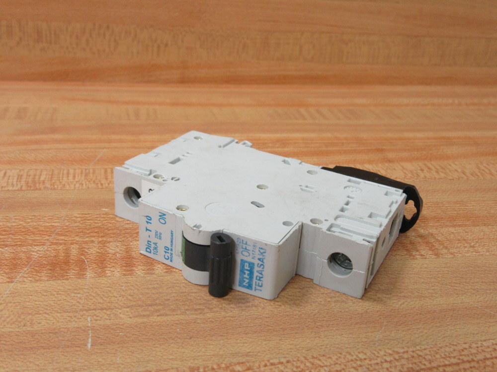 Terasaki Din-T 10 10A NHP Circuit Breaker DinT10 (Pack of 5)