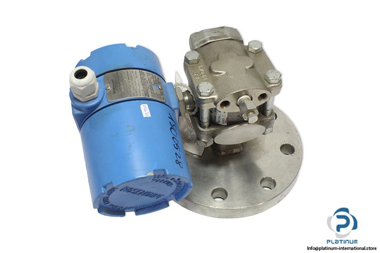 ROSEMOUNT 1151DP4E22 PRESSURE TRANSMITTER_0/1500 MMH2O_AISI-316-L_140 bar max