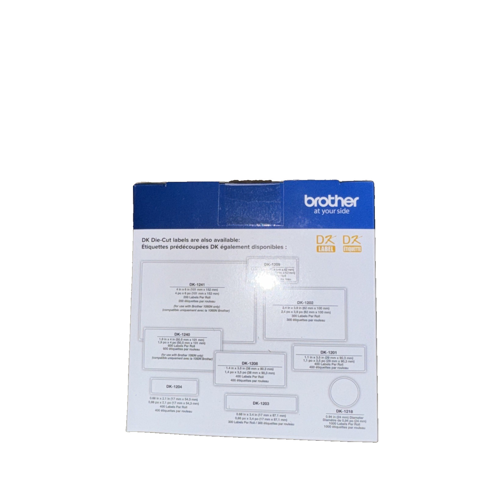 Brother DK2251 Continuous Paper Label Tape, 3 Pack