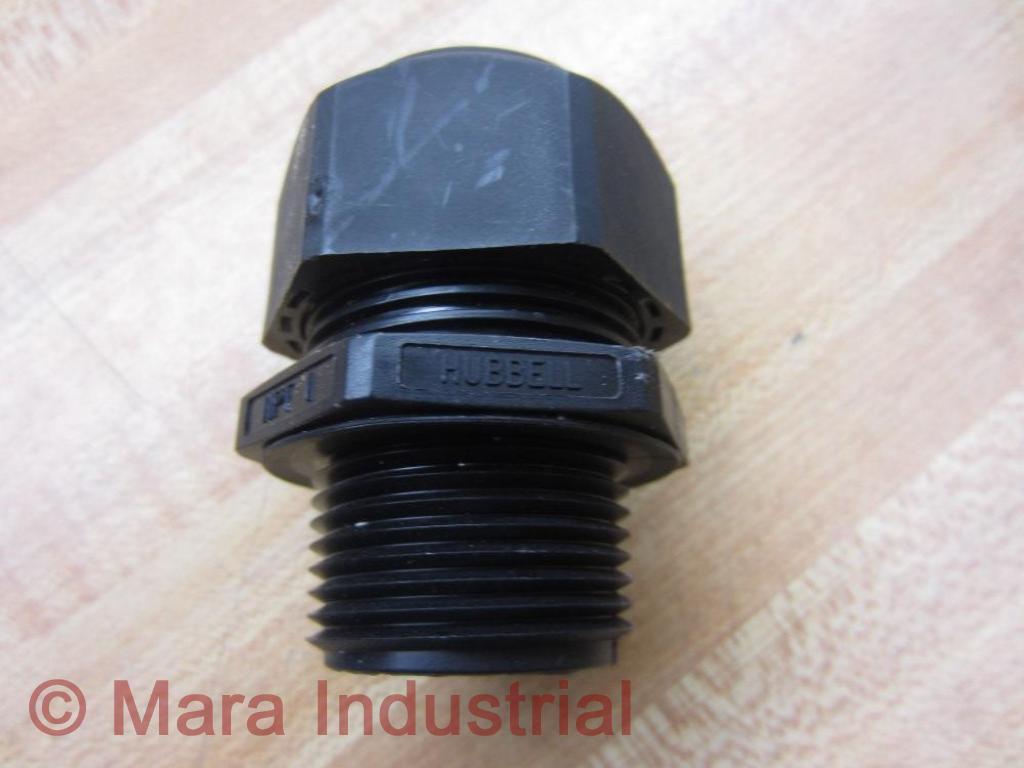 Hubbell 5308 923 Straight Male Cord Connector