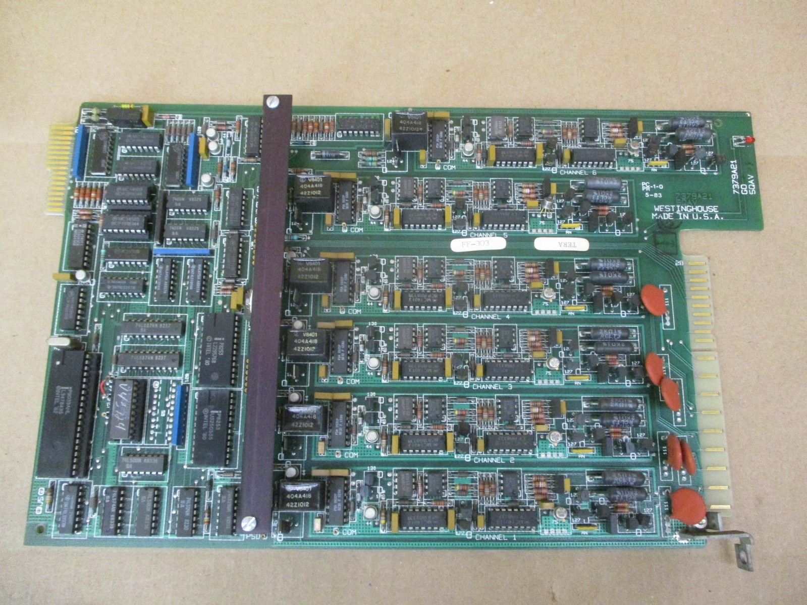 Westinghouse 7379A21 G01 5QAV19 PCPR-1-0 Sub2/Sub11 52924HI