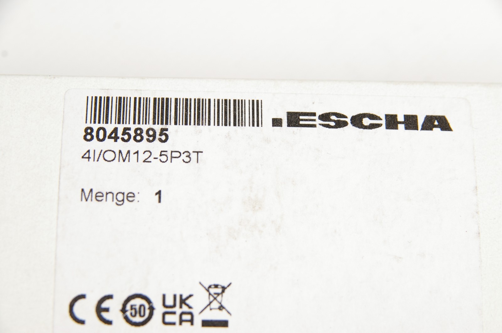 ESCHA 8045895 4I/OM12-5P3T Passive junction