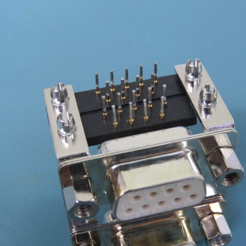 DELTRON DPB09ST74/09ST74-S/1 Qty of 10 per Lot CONN. 9+9 VIE F/F VASC. SALD. C.