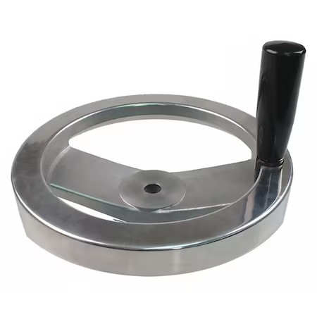 Zoro Select 30716P Two Spoke Wheel, 6.00″ Diameter, Silver, 30716P