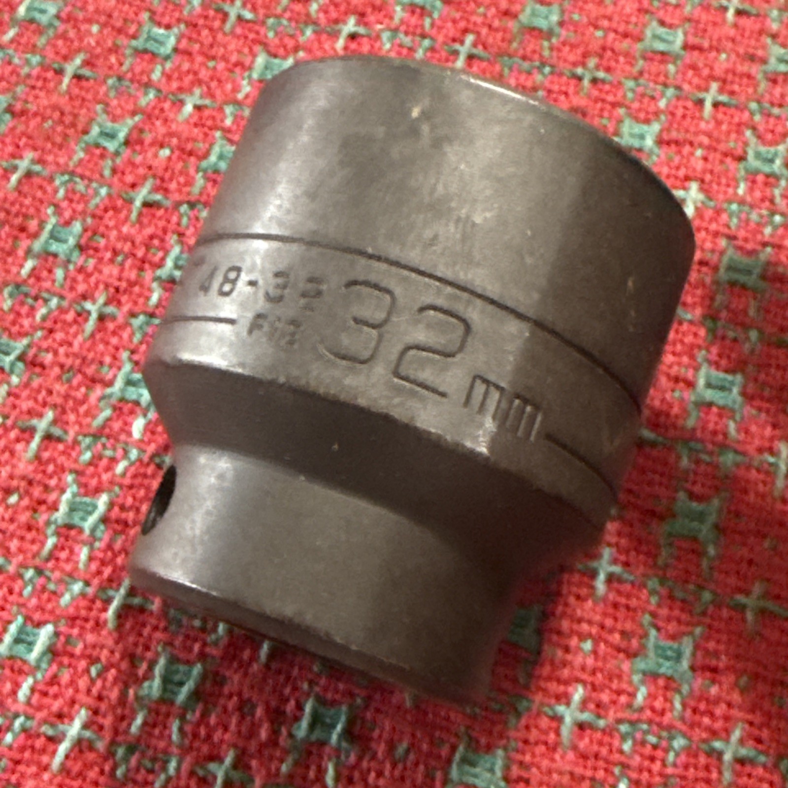 Wright Tool 32mm Impact Socket 48-32. 1/2” Drive 6 Point Recess 🇺🇸 NOS New