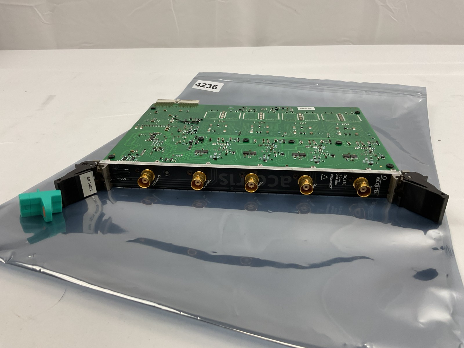Acqiris DC270 CompactPCI 1GS/s 250MHz 4-Input Real Time Digitizer Lab Free Ship.