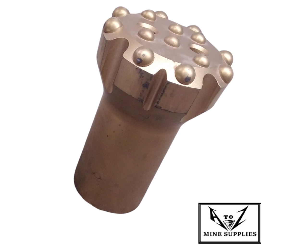 Mitsubishi DiaedgeT45 4″ (102mm) Flat Faced Rnd Button Drilling Bit 45MP102R15