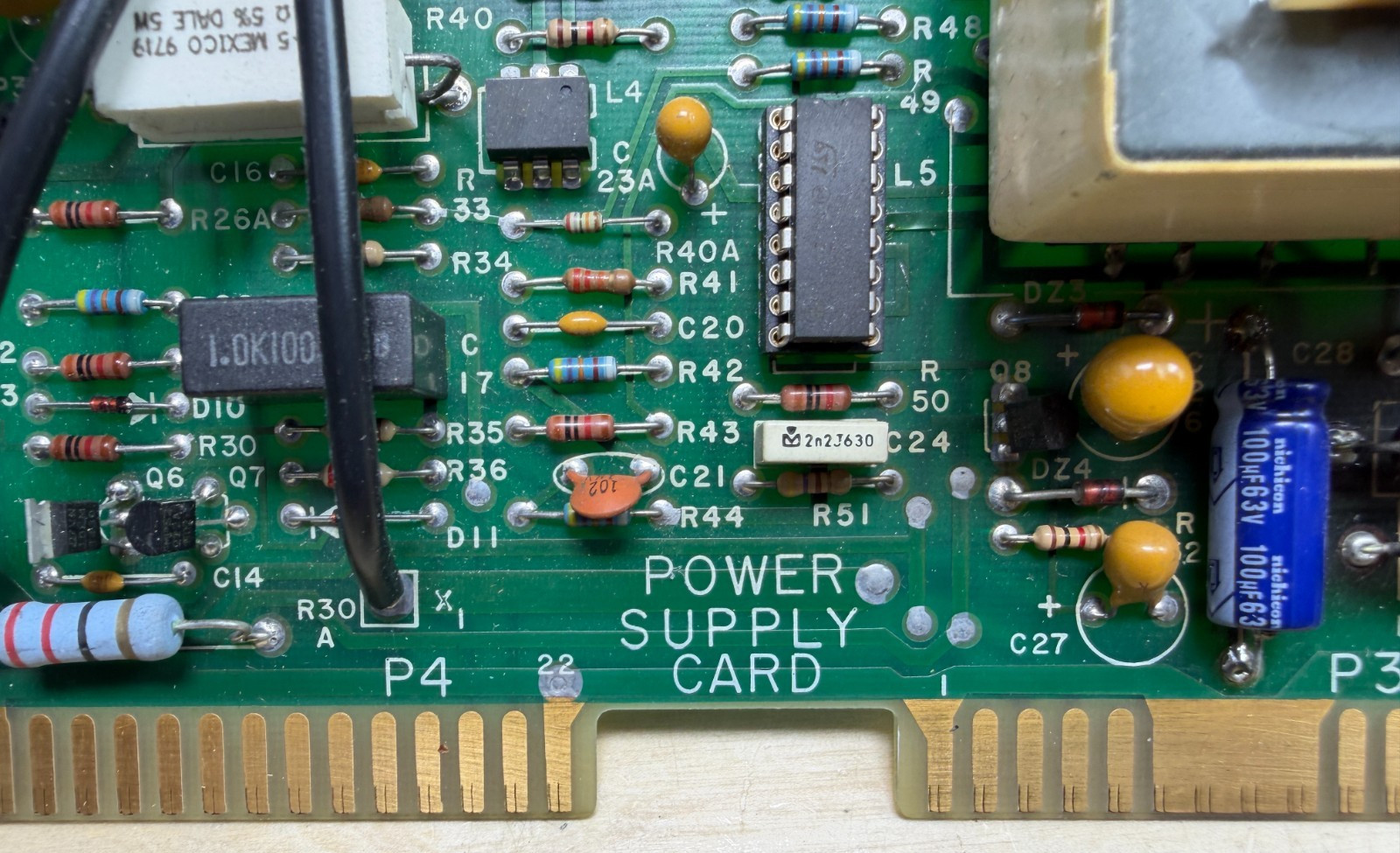 Emerson 1590-4120 Power Supply Card